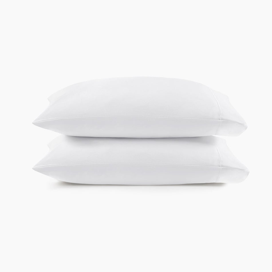 Croscill Luxury Egyptian 500TC Cotton Pillowcases - White  - Standard Size Shop Online & Save - expresshomedirectr.com