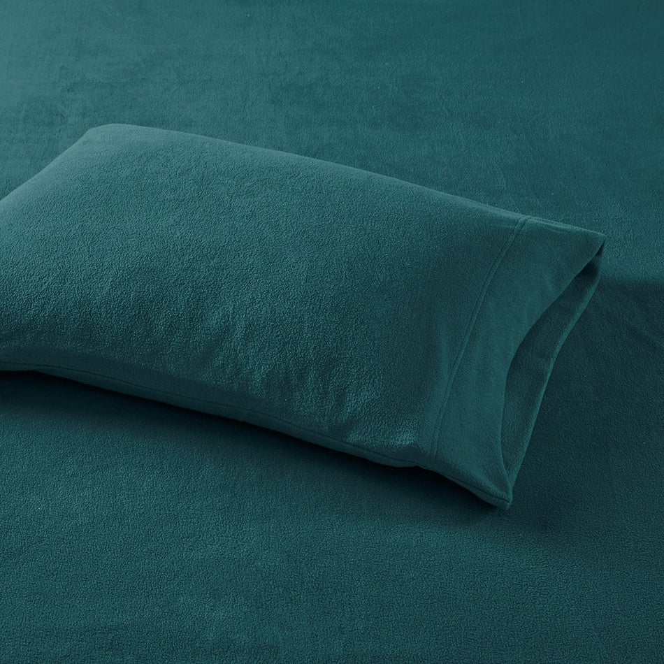 Micro Fleece Sheet Set - Teal - Twin XL Size