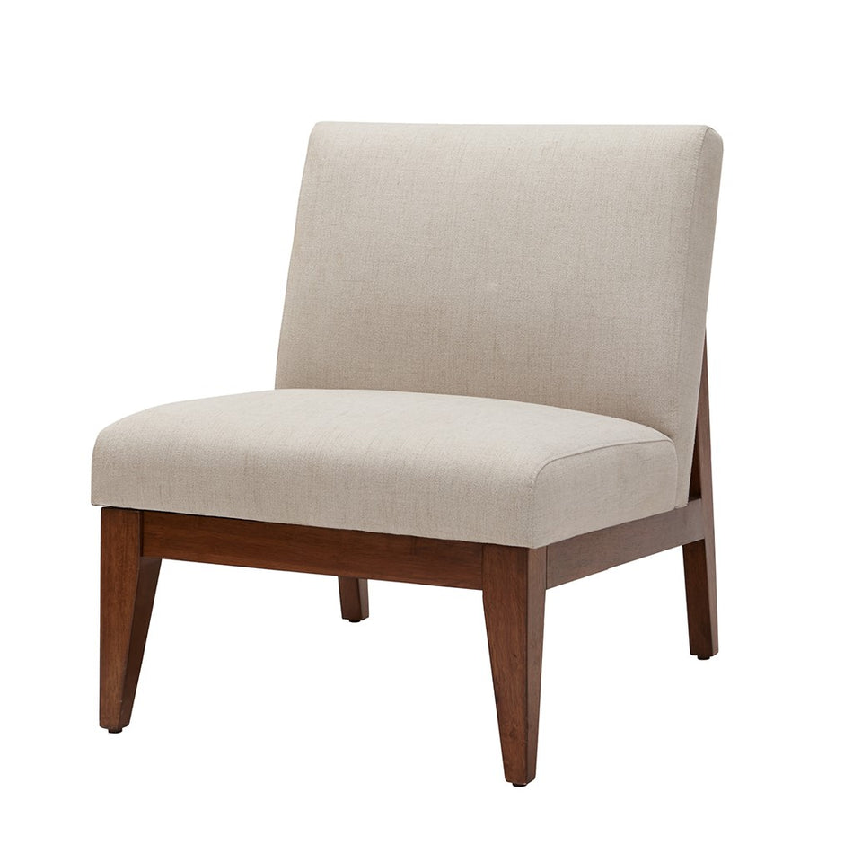 Josefine Spindle Accent Armchair with Removable Back Pillow