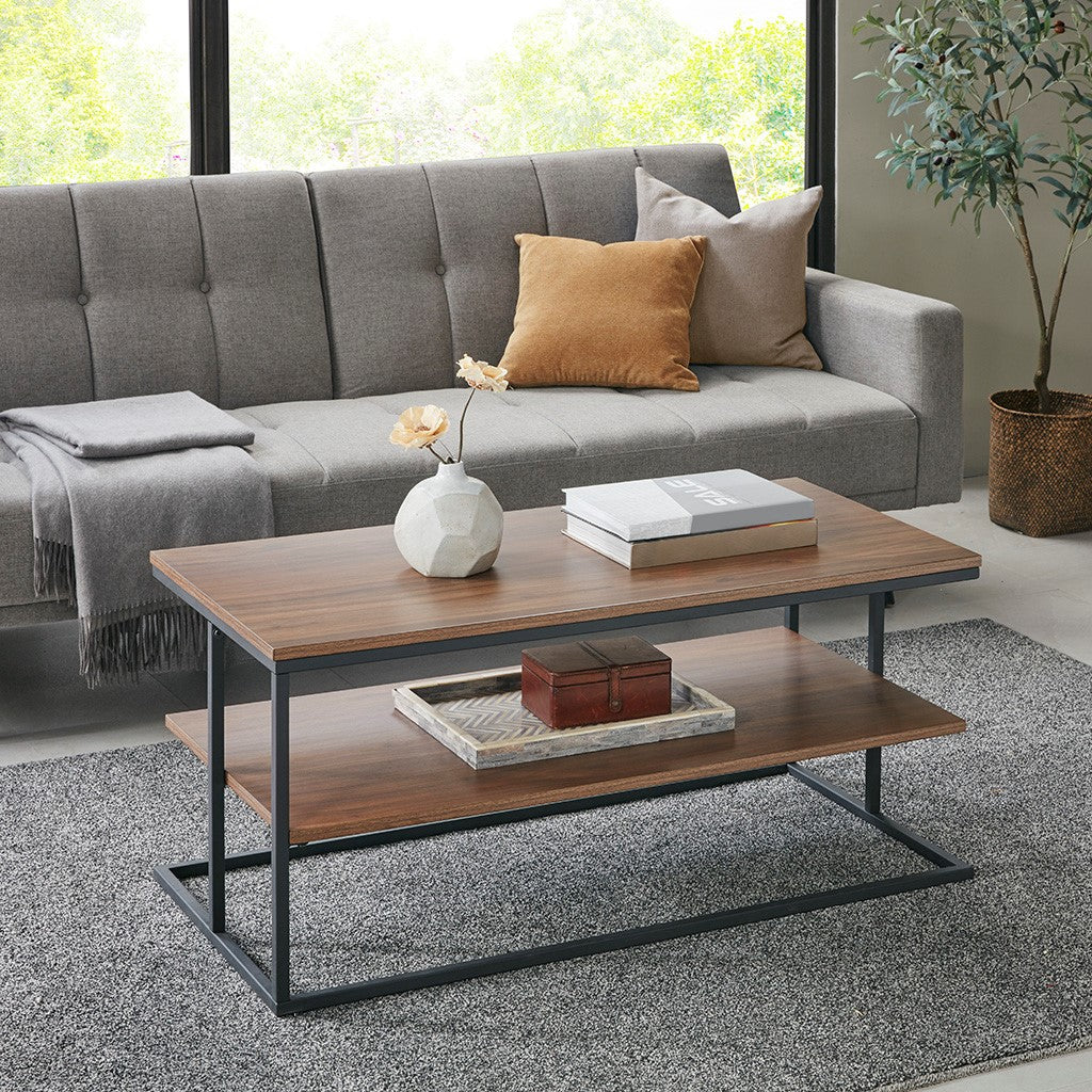 510 Design Monarch Monarch Coffee Table - Dark Coffee / Black 