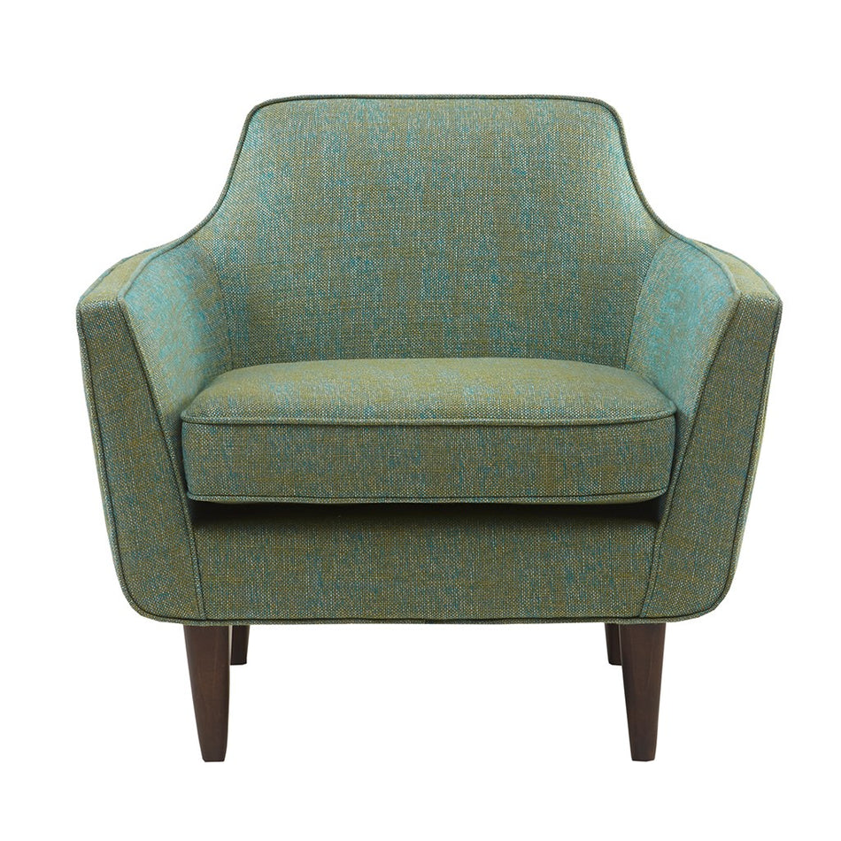 Cruz Mid Century Accent Chair - Blue / Green