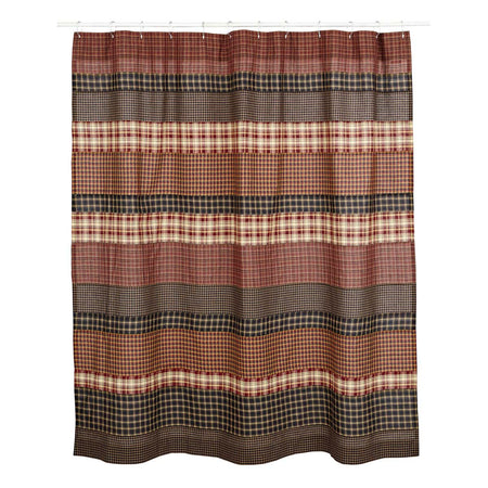 Oak & Asher Beckham Shower Curtain 72x72 By VHC Brands