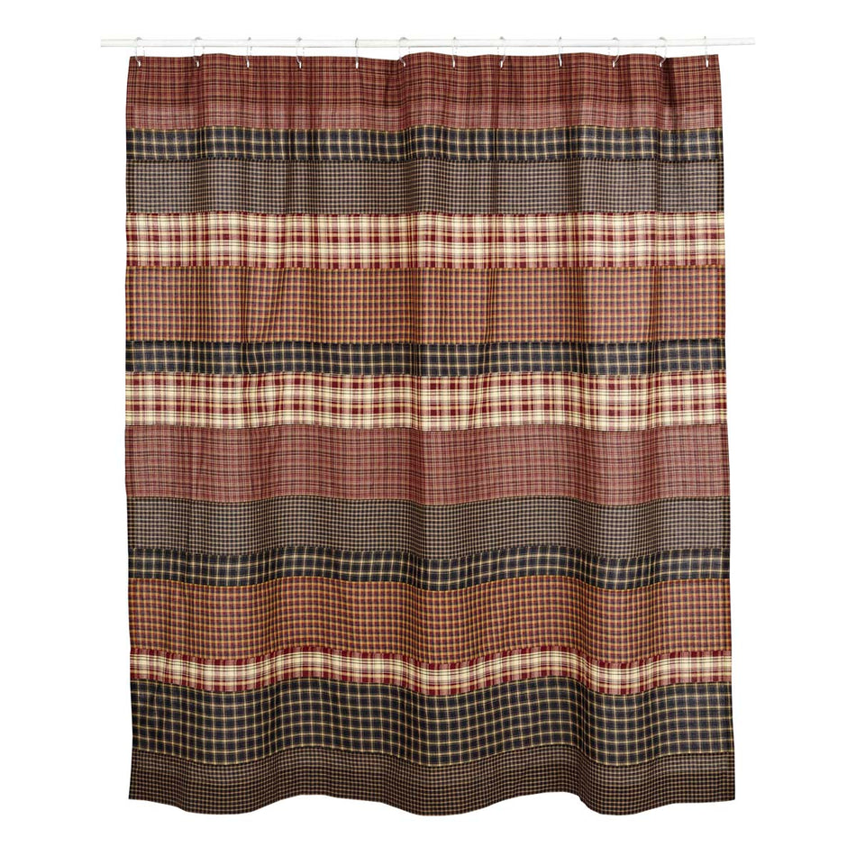 Oak & Asher Beckham Shower Curtain 72x72 By VHC Brands