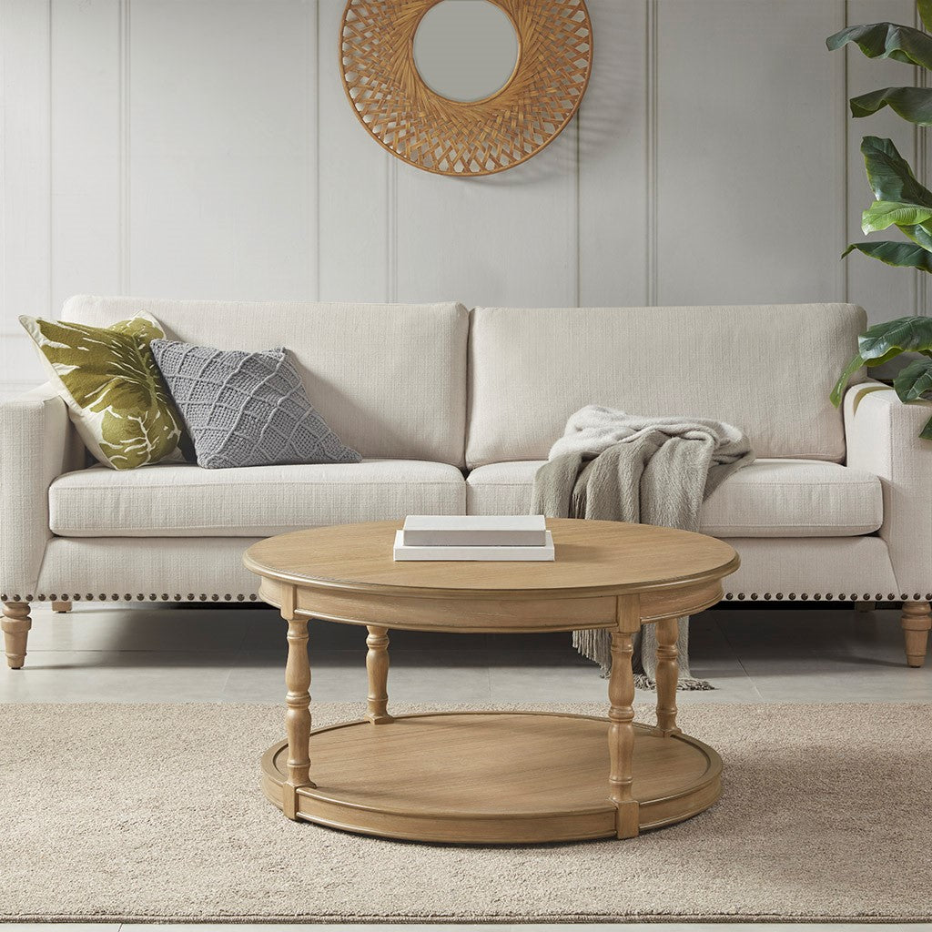 Martha Stewart Belden Castered Coffee Table - Natural 