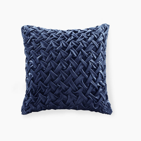 Croscill Classics Winchester Square Decor Pillow - Navy  - 20x20" Shop Online & Save - expresshomedirectr.com