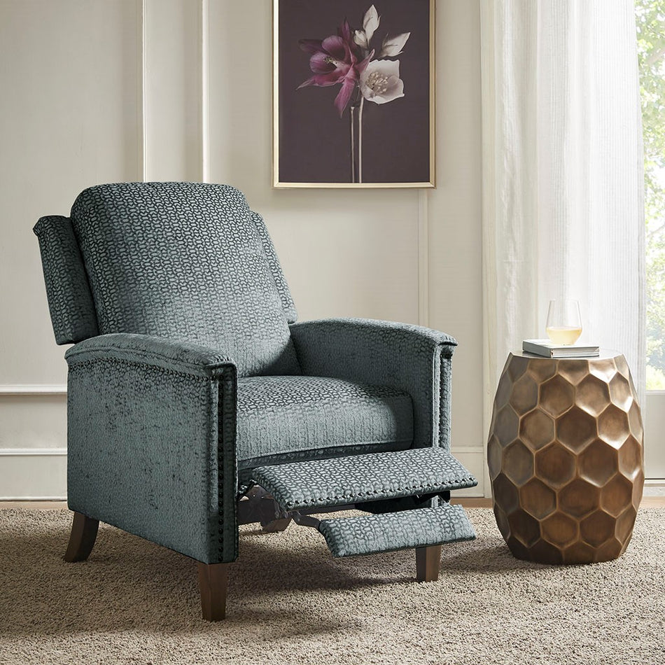 Salina Push Back Recliner - Grey