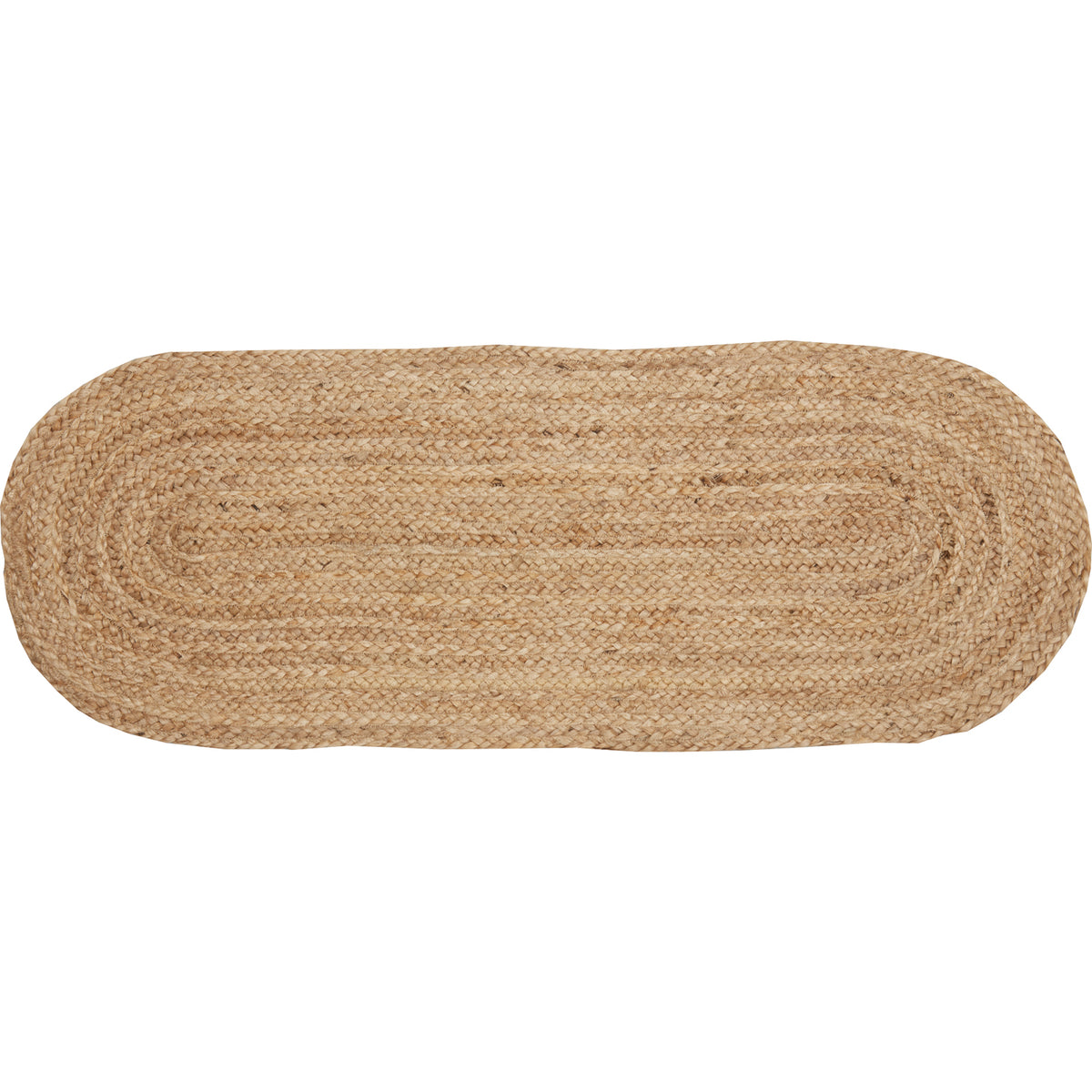 April & Olive Natural Jute Runner 13x36 By VHC Brands