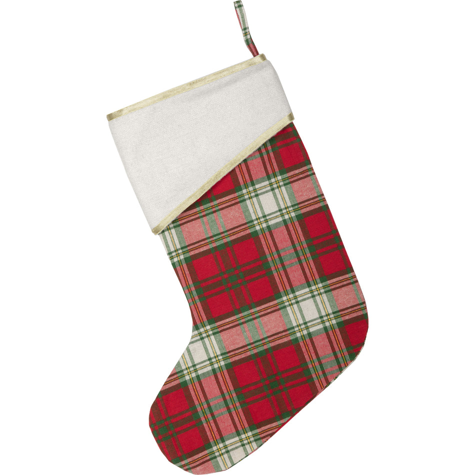 Seasons Crest HO HO Holiday Stocking 11x15 By VHC Brands