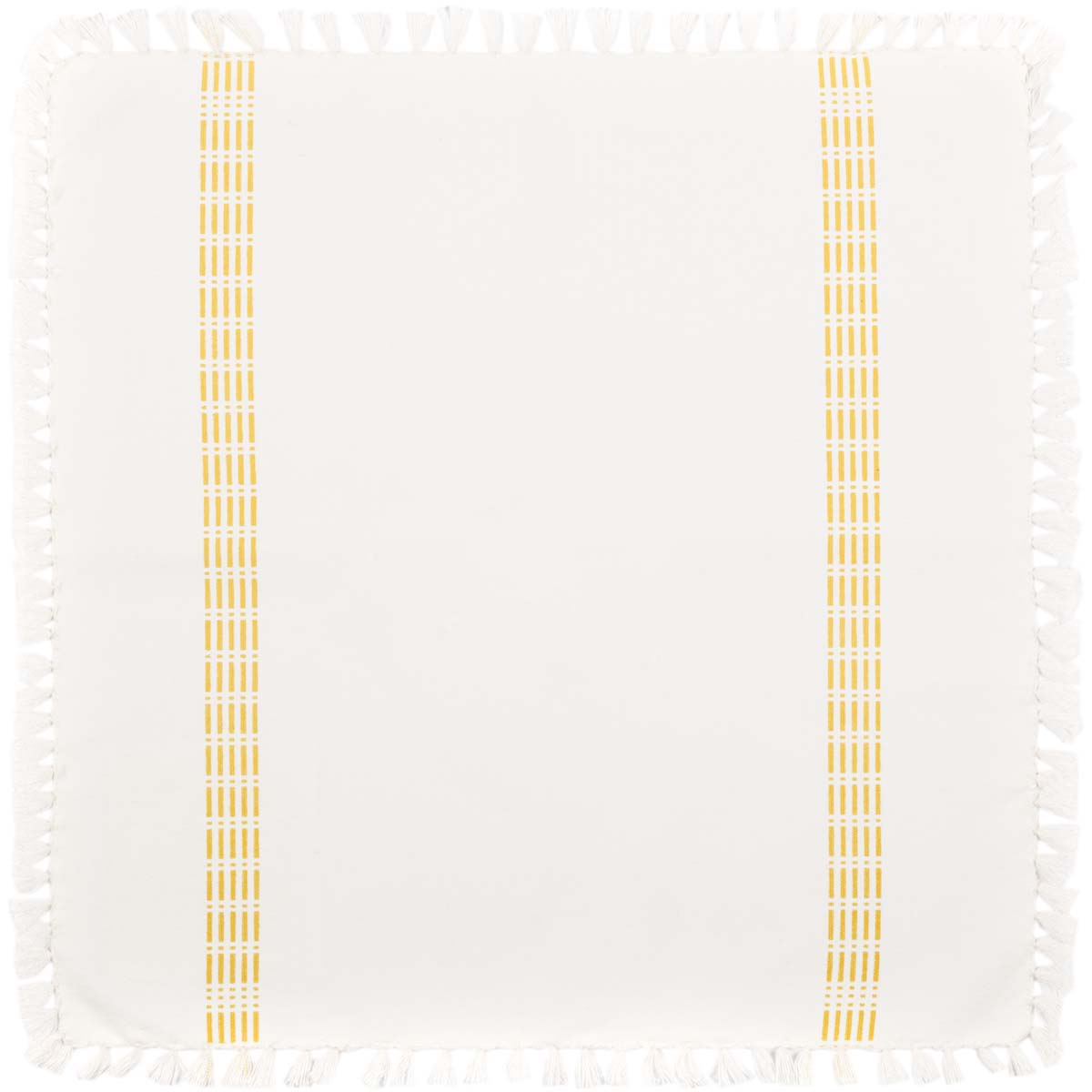 April & Olive Madeline Yellow Napkin Set of 6 18x18 By VHC Brands