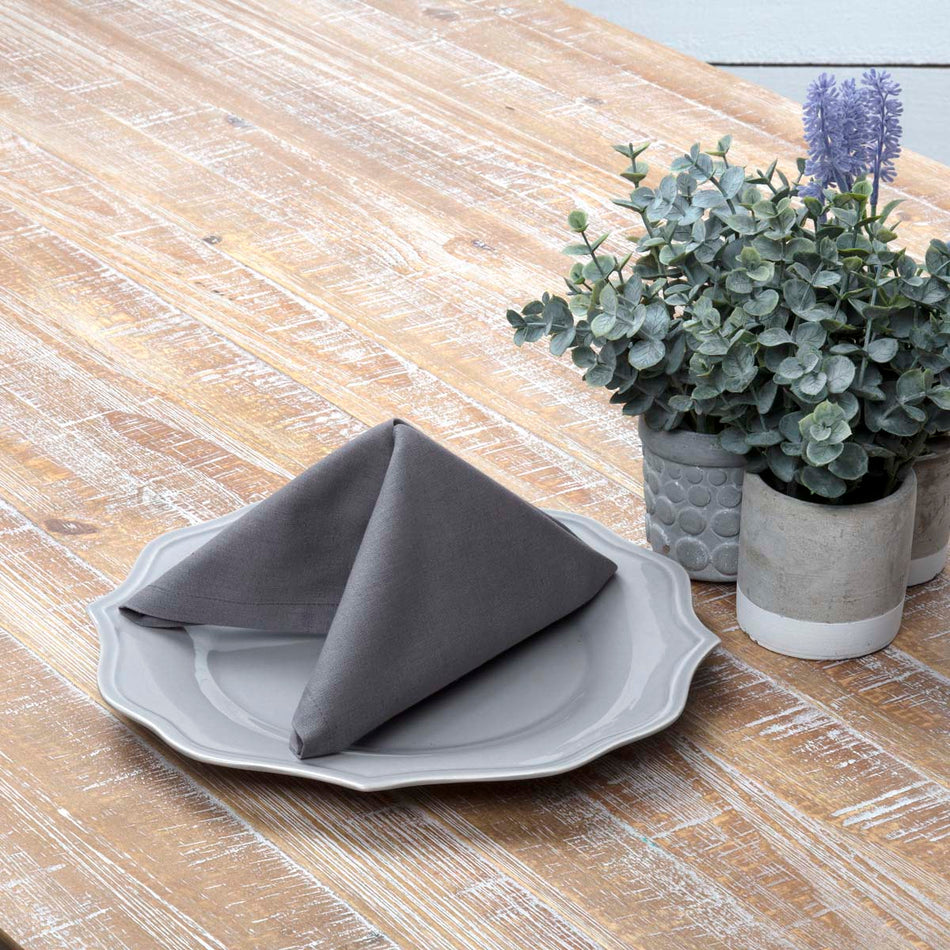 Sara Grey Napkin Set of 6 18x18