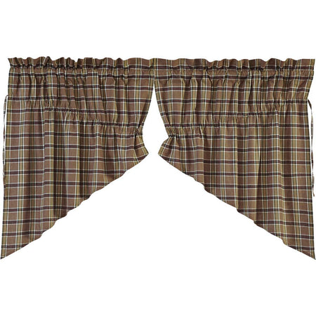 Oak & Asher Wyatt Prairie Swag Set of 2 36x36x18 By VHC Brands