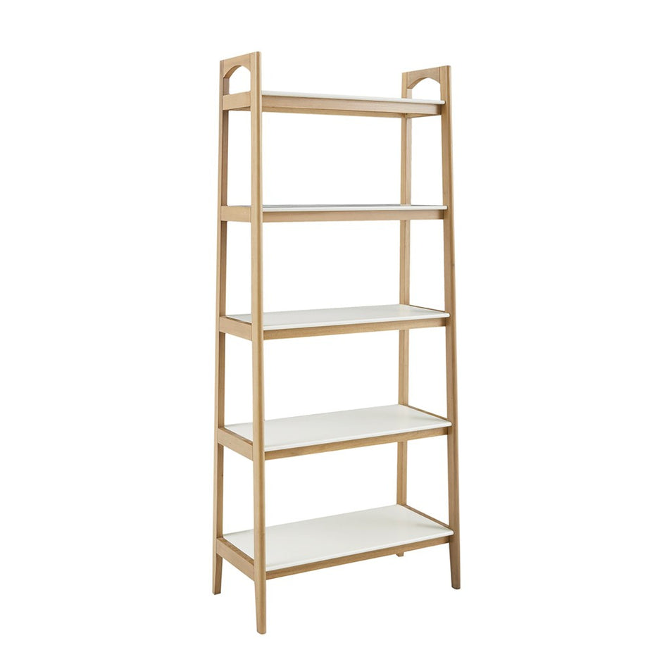 Parker Shelf / Bookcase - Off White / Natural