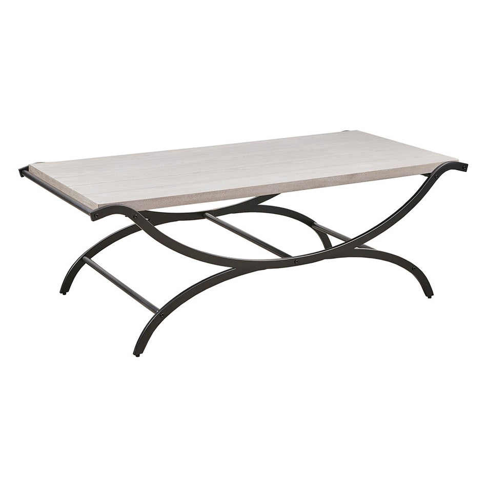 Wilson Coffee Table - White / Black