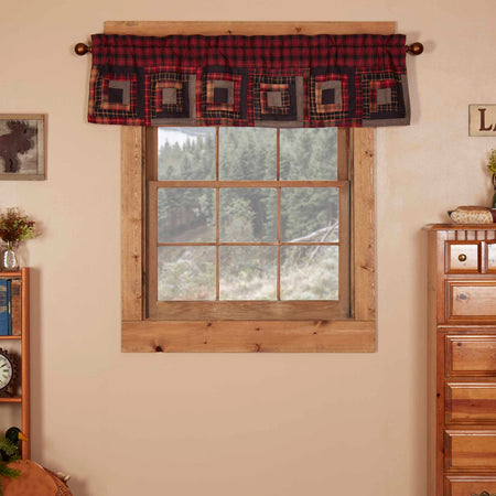 Oak & Asher Cumberland Patchwork Valance 16x60 By VHC Brands