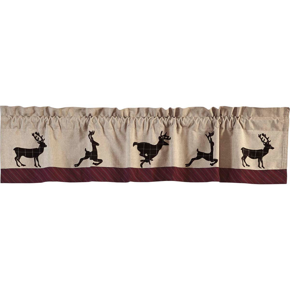 Oak & Asher Wyatt Deer Valance 16x72 By VHC Brands