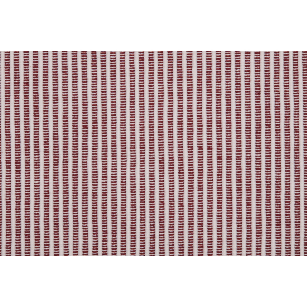 April & Olive Ashton Burgundy Ribbed Runner 13x72 By VHC Brands