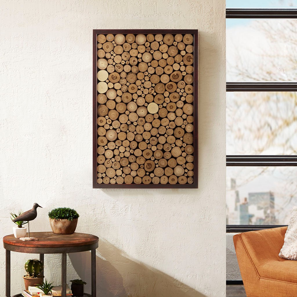 INK+IVY Topi Wall Art - Natural 