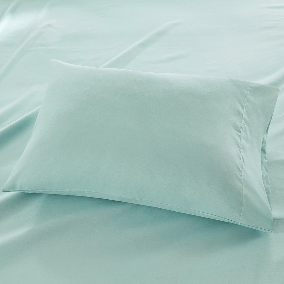 3M Microcell All Season Lightweight Sheet Set - Seafoam - Twin XL Size