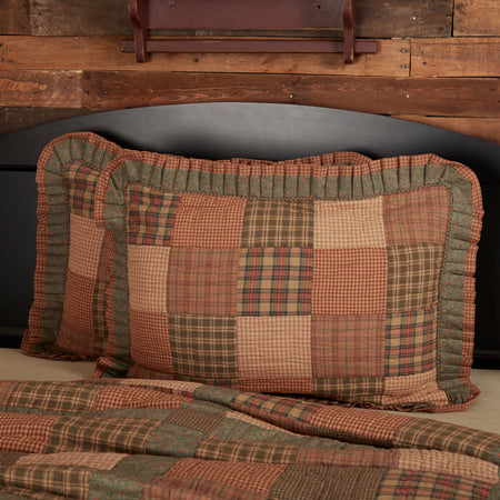 Oak & Asher Crosswoods Standard Sham 21x27 By VHC Brands