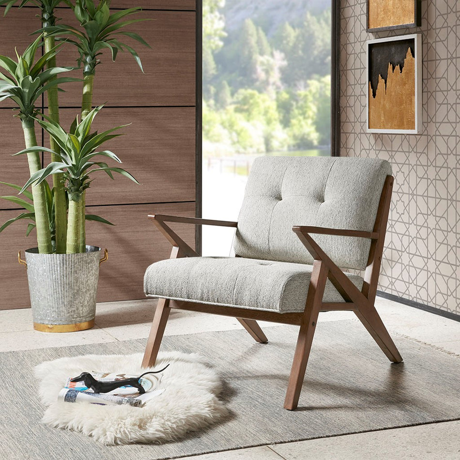 INK+IVY Rocket Lounge Chair - Light Grey 