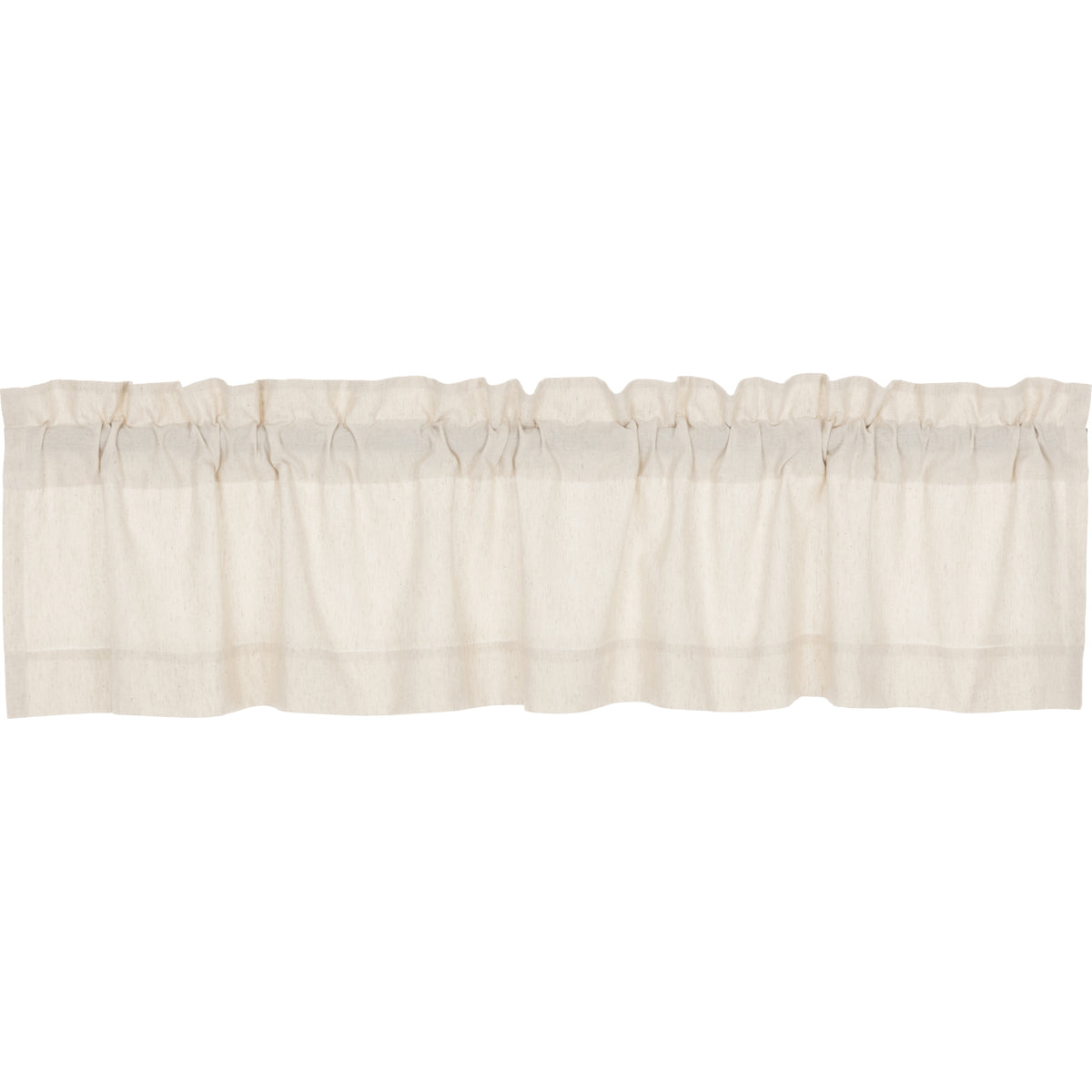 April & Olive Simple Life Flax Natural Valance 16x72 By VHC Brands