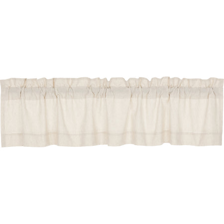 April & Olive Simple Life Flax Natural Valance 16x72 By VHC Brands