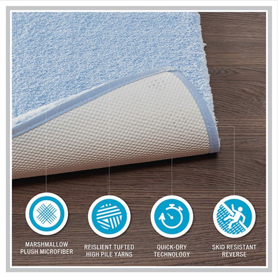 Marshmallow Bath Rug - White - 24x72"