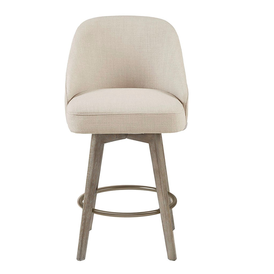 Pearce Counter Stool with Swivel Seat - Sand