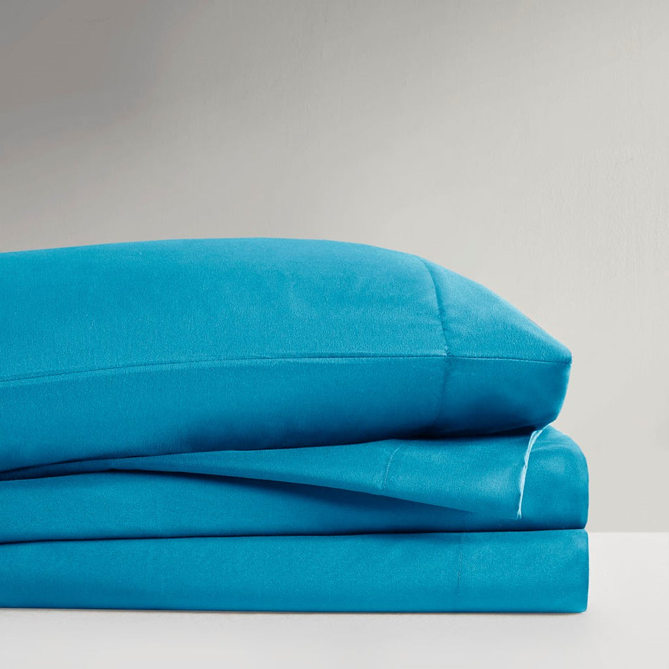 Microfiber All Season Soft Touch Sheet Set - Teal - King Size