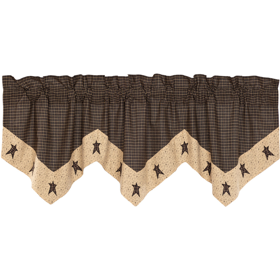 Mayflower Market Kettle Grove Star Valance 20x60 By VHC Brands