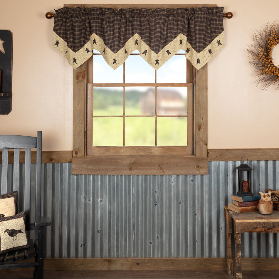 Kettle Grove Star Valance 20x72