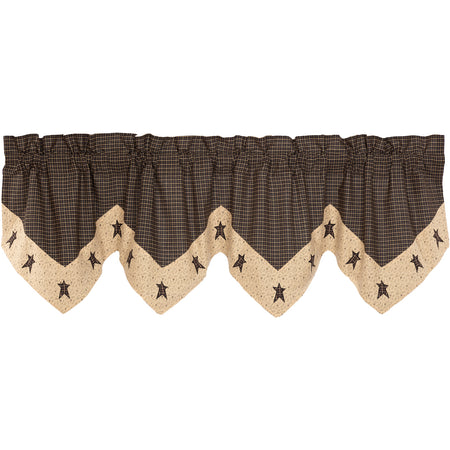 Mayflower Market Kettle Grove Star Valance 20x72 By VHC Brands