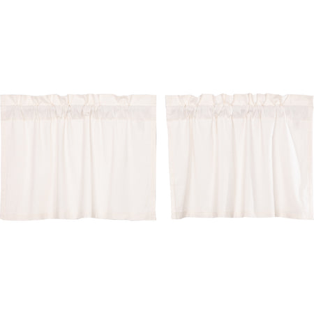 April & Olive Simple Life Flax Antique White Tier Set of 2 L24xW36 By VHC Brands