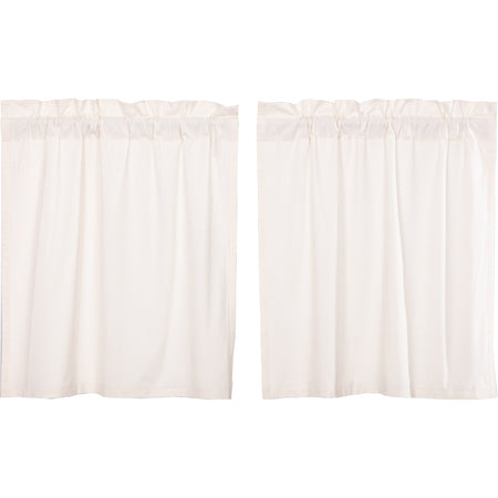 April & Olive Simple Life Flax Antique White Tier Set of 2 L36xW36 By VHC Brands