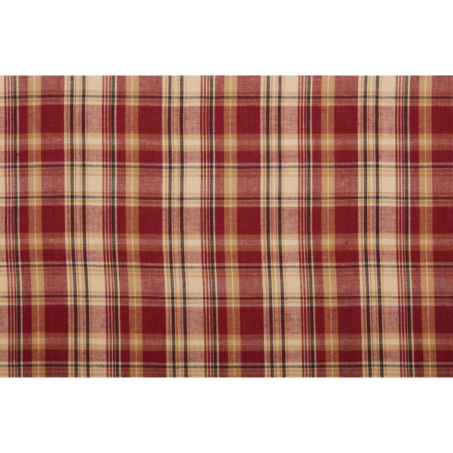 Oak & Asher Beckham Plaid Valance 16x60 By VHC Brands