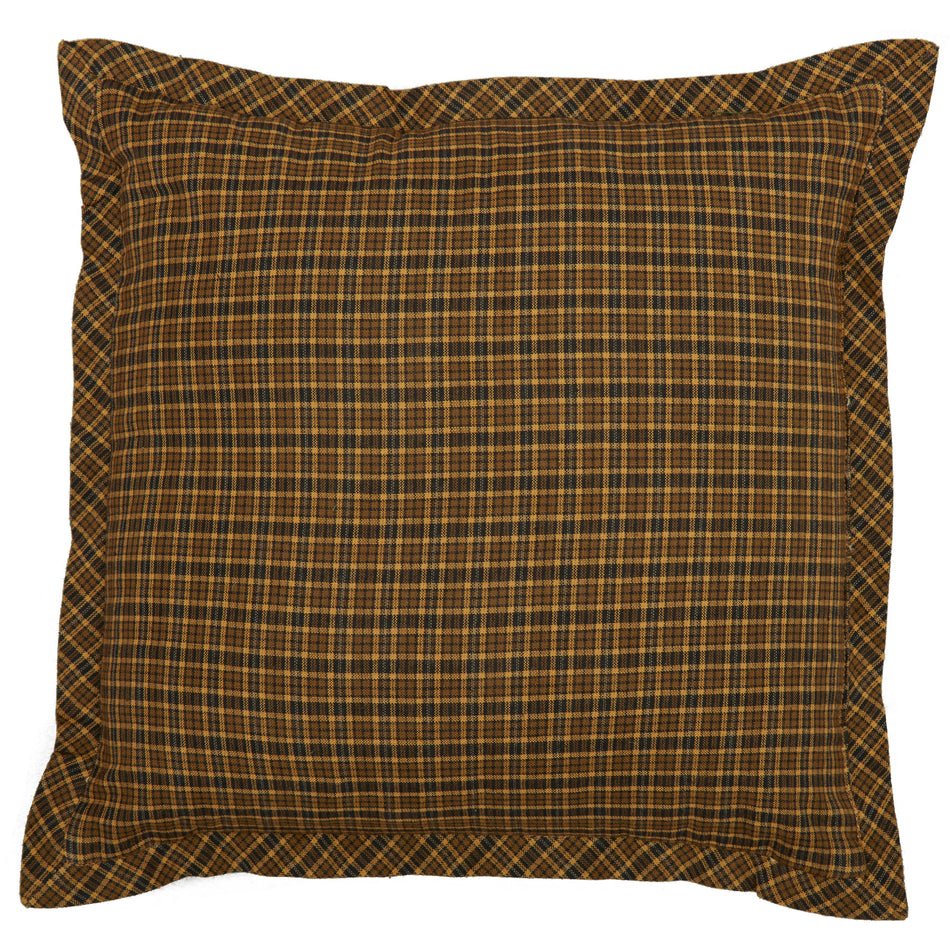 Oak & Asher Tea Cabin Patch Pillow 12x12 By VHC Brands