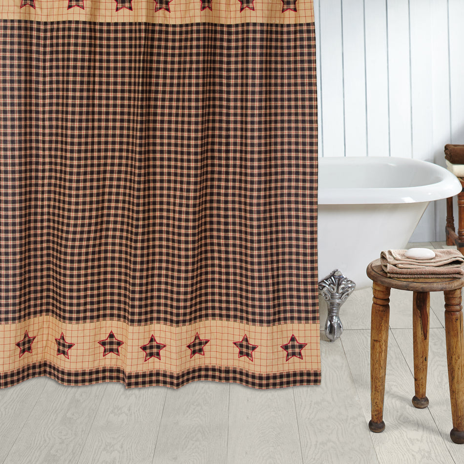 Bingham Star Shower Curtain 72x72