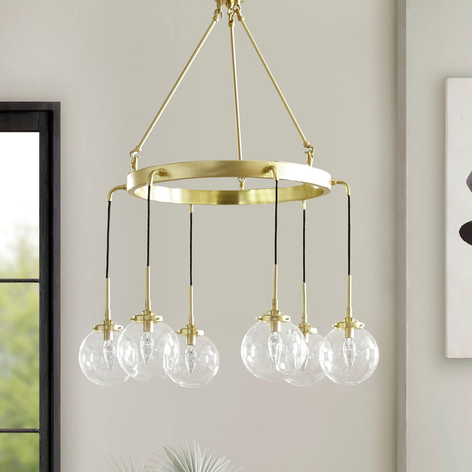 Clive Chandelier - Gold