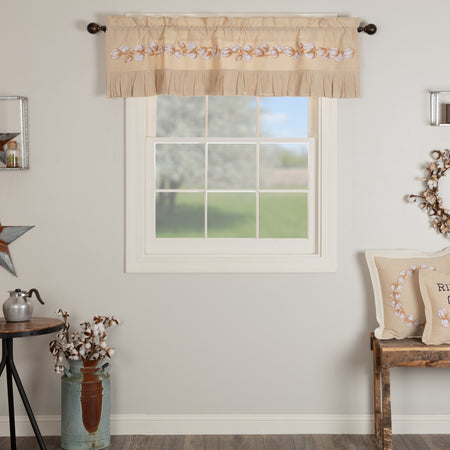 April & Olive Ashmont Cotton Valance 16x60 By VHC Brands