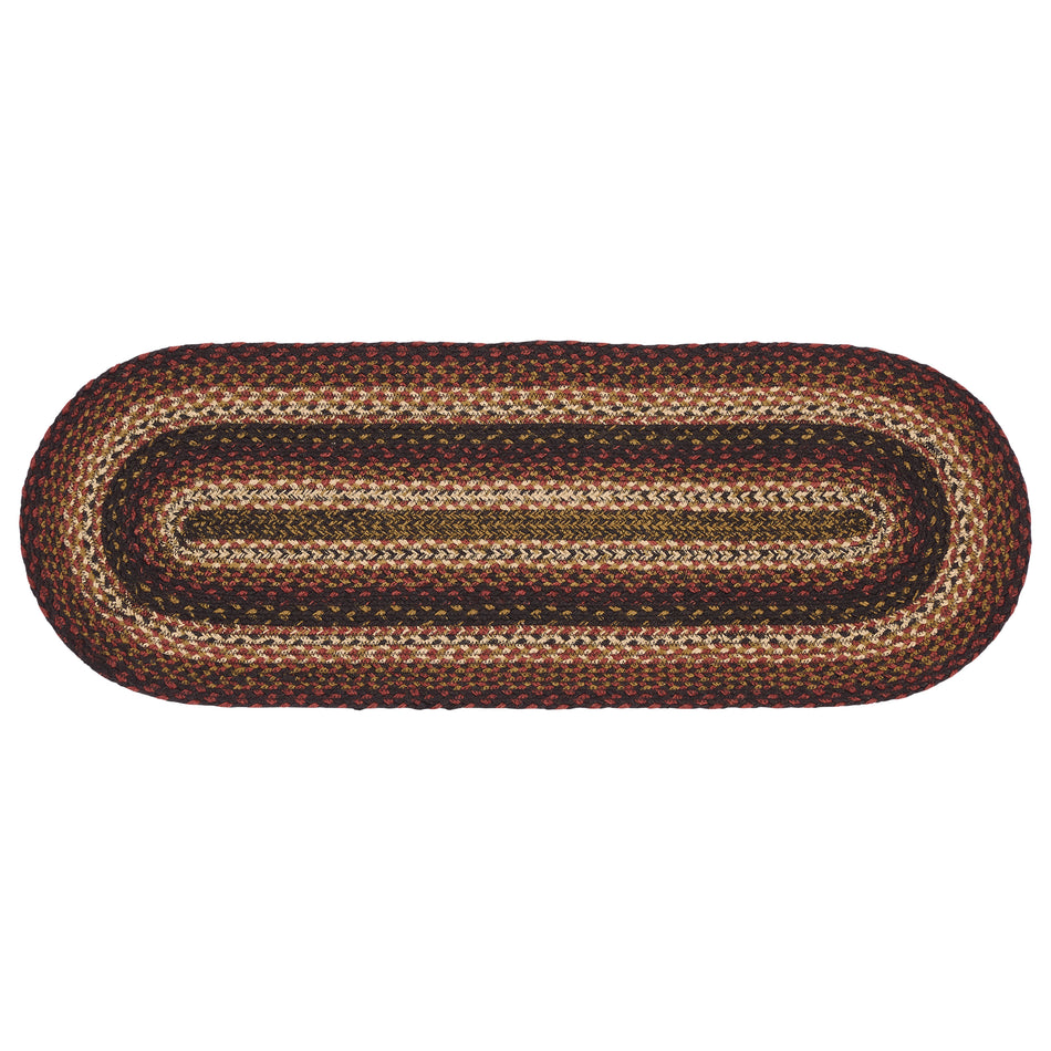 Oak & Asher Beckham Jute Oval Runner 13x36 By VHC Brands