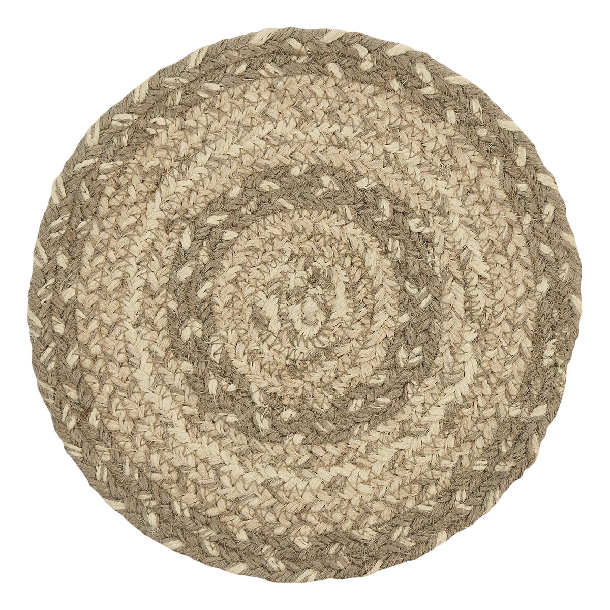 April & Olive Cobblestone Jute Trivet 8 By VHC Brands