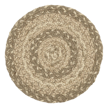 April & Olive Cobblestone Jute Trivet 8 By VHC Brands