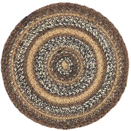 Oak & Asher Espresso Jute Trivet 15 By VHC Brands