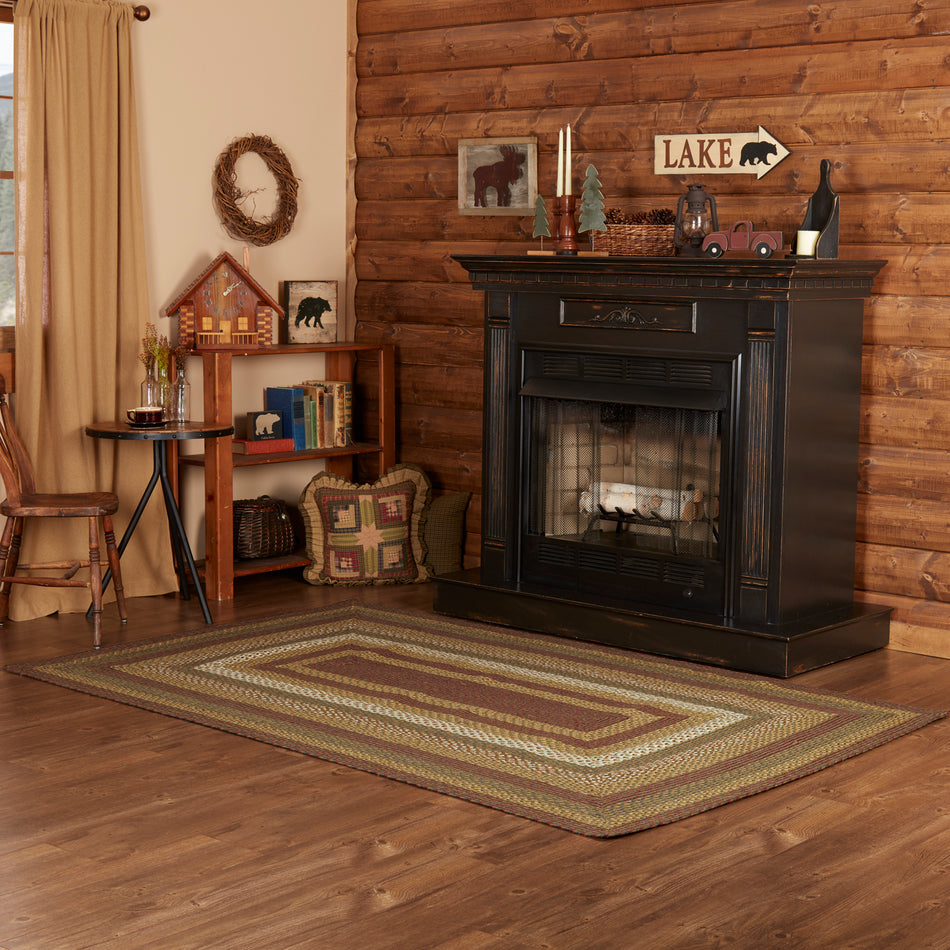 Tea Cabin Jute Rug Rect w/ Pad 60x96