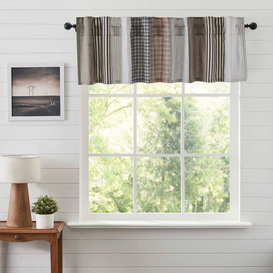 April & Olive Ashmont Patchwork Valance 19x72 By VHC Brands