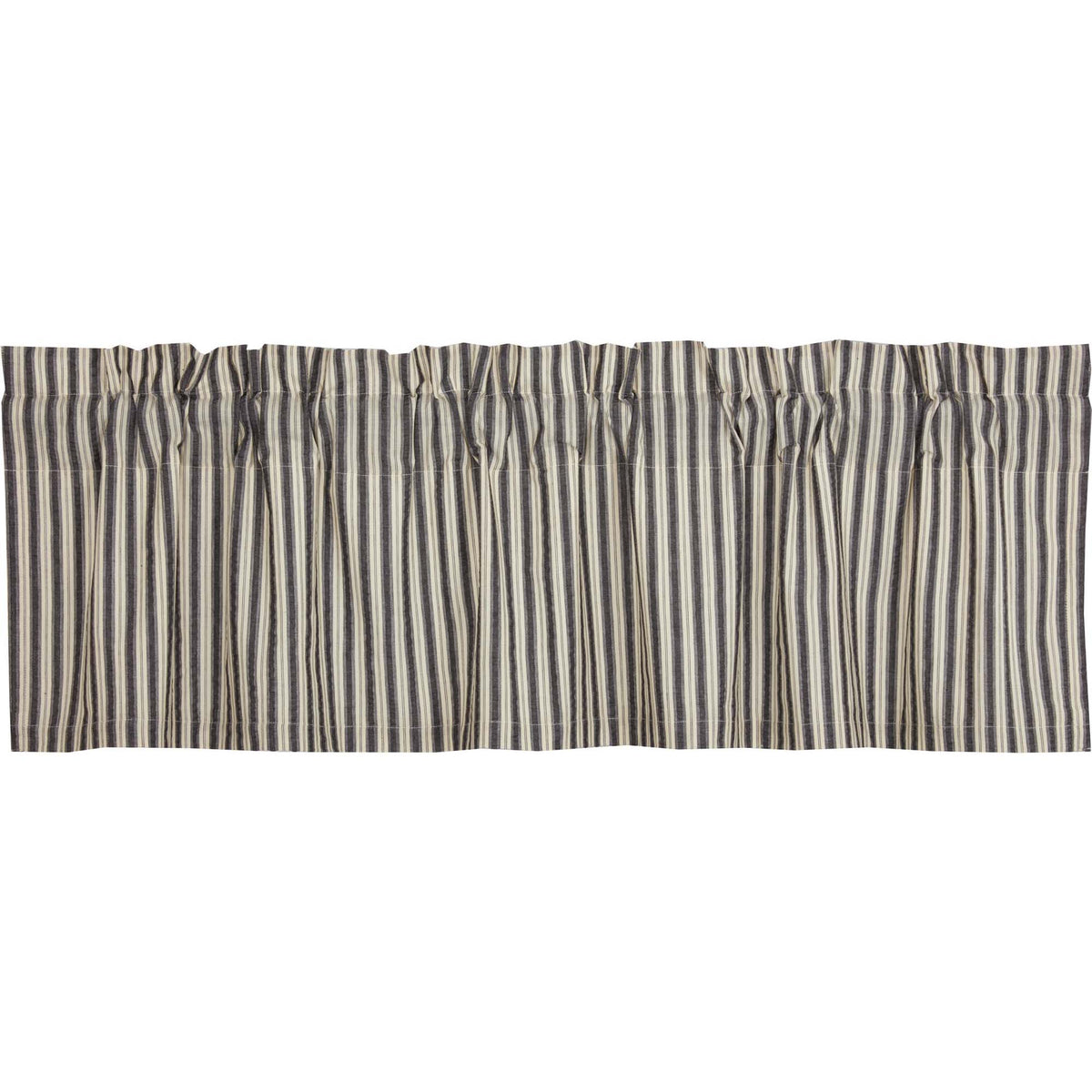 April & Olive Ashmont Ticking Stripe Valance 16x60 By VHC Brands