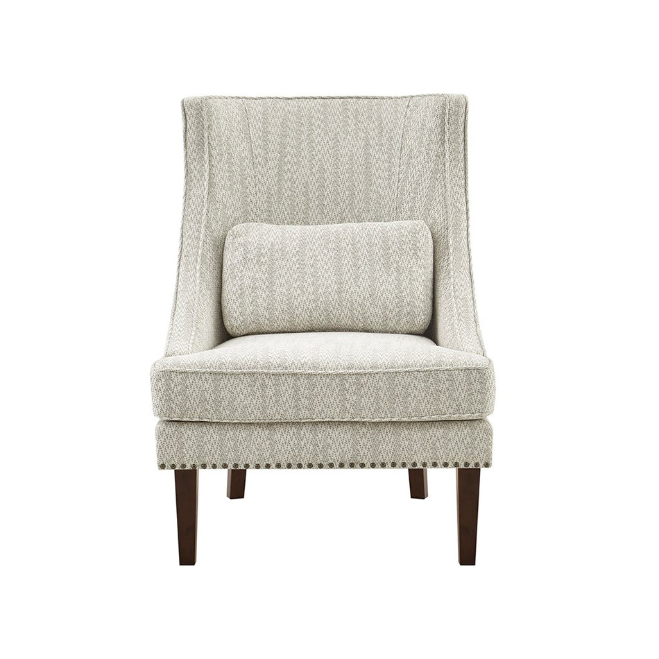 Chase High Back Accent Chair - Natural