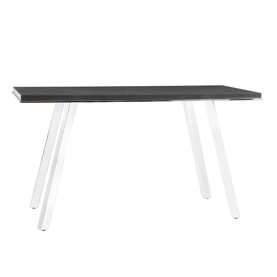 Obsidian Dining Table - Dark Gray