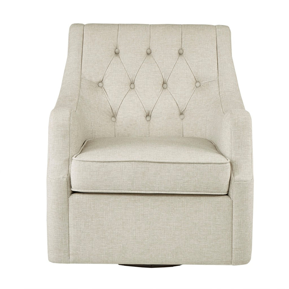 Qwen Swivel chair - Tan