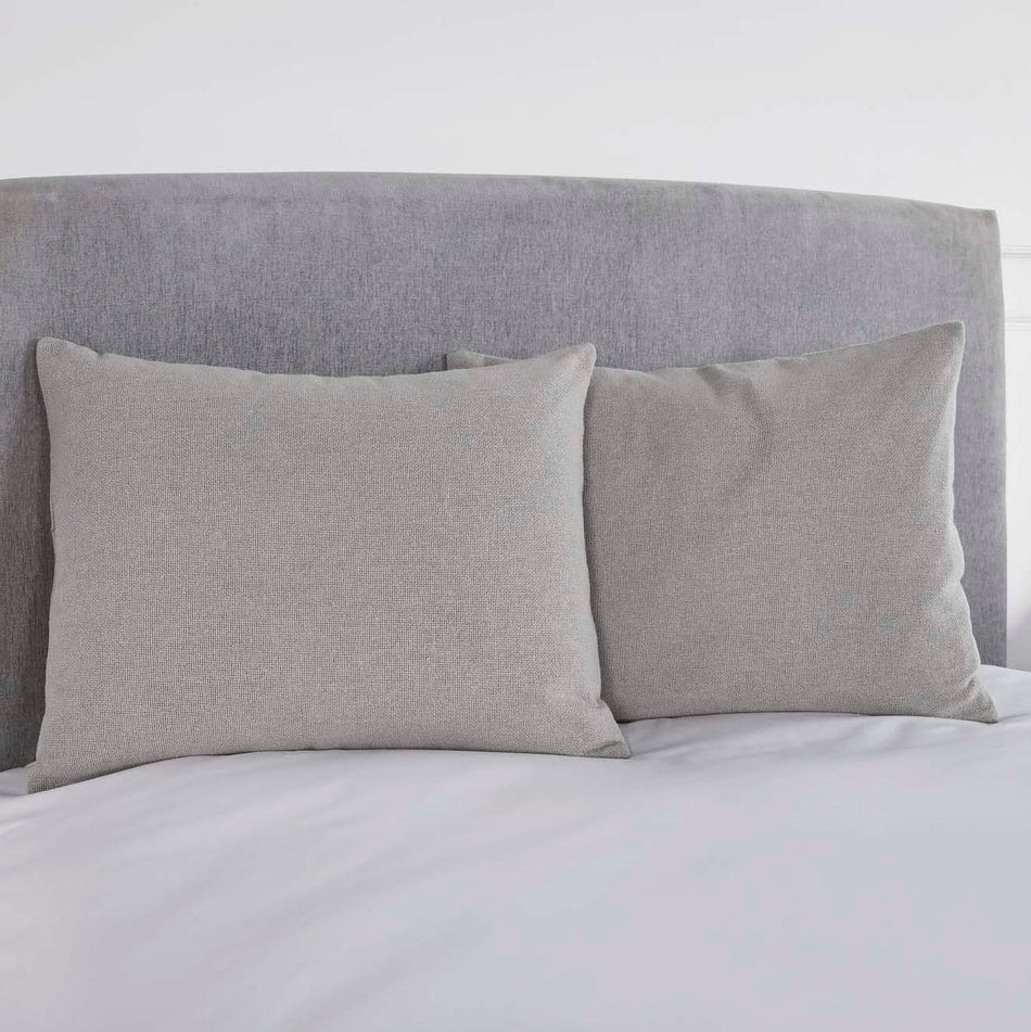 April & Olive Burlap Dove Grey Standard Sham 21x27 By VHC Brands